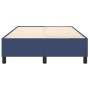 Estructura de cama de tela azul 120x200 cm de vidaXL, Camas y somieres - Ref: Foro24-3120852, Precio: 98,24 €