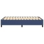 Estructura de cama de tela azul 120x200 cm de vidaXL, Camas y somieres - Ref: Foro24-3120852, Precio: 98,24 €