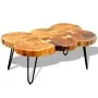 Coffee table with 6 trunks solid sheesham wood 35 cm by vidaXL, Coffee table - Ref: Foro24-242443, Price: 155,68 €, Discount: %
