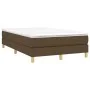 Bettgestell aus dunkelbraunem Stoff, 120 x 200 cm von vidaXL, Betten und Lattenroste - Ref: Foro24-3120601, Preis: 96,00 €, R...