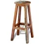 Barhocker aus massivem recyceltem Holz von vidaXL, Küchenhocker - Ref: Foro24-241647, Preis: 121,88 €, Rabatt: %