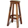 Barhocker aus massivem recyceltem Holz von vidaXL, Küchenhocker - Ref: Foro24-241647, Preis: 121,88 €, Rabatt: %
