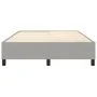 Hellgrauer Stoffbettrahmen 140x200 cm von vidaXL, Betten und Lattenroste - Ref: Foro24-3120862, Preis: 111,70 €, Rabatt: %