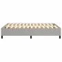 Hellgrauer Stoffbettrahmen 140x200 cm von vidaXL, Betten und Lattenroste - Ref: Foro24-3120862, Preis: 111,70 €, Rabatt: %