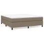 Taupe gray fabric bed frame 180x200 cm by vidaXL, Beds and slatted bases - Ref: Foro24-3120882, Price: 155,10 €, Discount: %