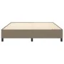 Taupe gray fabric bed frame 180x200 cm by vidaXL, Beds and slatted bases - Ref: Foro24-3120882, Price: 155,10 €, Discount: %