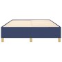 Blue taupe gray fabric bed frame 140x200 cm by vidaXL, Beds and slatted bases - Ref: Foro24-3120967, Price: 114,03 €, Discoun...