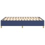 Blue taupe gray fabric bed frame 140x200 cm by vidaXL, Beds and slatted bases - Ref: Foro24-3120967, Price: 114,03 €, Discoun...