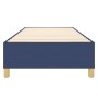 Blue fabric bed frame 90x190 cm by vidaXL, Beds and slatted bases - Ref: Foro24-3120927, Price: 73,18 €, Discount: %