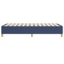 Blue fabric bed frame 90x190 cm by vidaXL, Beds and slatted bases - Ref: Foro24-3120927, Price: 73,18 €, Discount: %