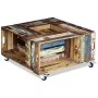 Couchtisch aus massivem Recyclingholz, 70 x 70 x 35 cm von vidaXL, Couchtisch - Ref: Foro24-243306, Preis: 219,97 €, Rabatt: %