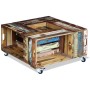 Solid recycled wood coffee table 70x70x35 cm by vidaXL, Coffee table - Ref: Foro24-243306, Price: 222,46 €, Discount: %