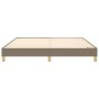 Taupe gray fabric bed frame 160x200 cm by vidaXL, Beds and slatted bases - Ref: Foro24-3120626, Price: 117,98 €, Discount: %