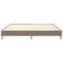 Taupe gray fabric bed frame 160x200 cm by vidaXL, Beds and slatted bases - Ref: Foro24-3120626, Price: 115,25 €, Discount: %