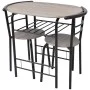MDF-Frühstücksbar-Set von vidaXL, Möbelsets für Küchen und Esszimmer - Ref: Foro24-243001, Preis: 112,77 €, Rabatt: %