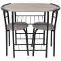 MDF-Frühstücksbar-Set von vidaXL, Möbelsets für Küchen und Esszimmer - Ref: Foro24-243001, Preis: 112,77 €, Rabatt: %
