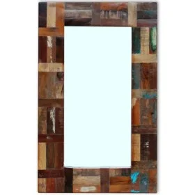 Spiegel aus recyceltem Massivholz 80x50 cm von vidaXL, Spiegel - Ref: Foro24-243329, Preis: 130,78 €, Rabatt: %