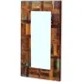 Recycled solid wood mirror 80x50 cm by vidaXL, Mirrors - Ref: Foro24-243329, Price: 130,78 €, Discount: %