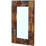 Recycled solid wood mirror 80x50 cm by vidaXL, Mirrors - Ref: Foro24-243329, Price: 133,39 €, Discount: %
