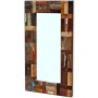 Recycled solid wood mirror 80x50 cm by vidaXL, Mirrors - Ref: Foro24-243329, Price: 133,39 €, Discount: %