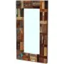 Recycled solid wood mirror 80x50 cm by vidaXL, Mirrors - Ref: Foro24-243329, Price: 130,78 €, Discount: %