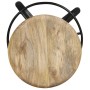 Küchenhocker 2 Einheiten aus massivem Mangoholz 52 cm von vidaXL, Küchenhocker - Ref: Foro24-321963, Preis: 120,31 €, Rabatt: %