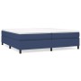 Estructura de cama de tela gris taupe azul 200x200 cm de vidaXL, Camas y somieres - Ref: Foro24-3120892, Precio: 141,52 €, De...