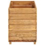 Hochbeet aus recyceltem Teakholz und Stahl, 50 x 40 x 55 cm von vidaXL, Töpfe und Pflanzgefäße - Ref: Foro24-47424, Preis: 90...