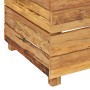 Hochbeet aus recyceltem Teakholz und Stahl, 50 x 40 x 55 cm von vidaXL, Töpfe und Pflanzgefäße - Ref: Foro24-47424, Preis: 90...