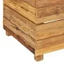 Hochbeet aus recyceltem Teakholz und Stahl, 50 x 40 x 55 cm von vidaXL, Töpfe und Pflanzgefäße - Ref: Foro24-47424, Preis: 89...
