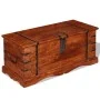 Aufbewahrungstruhe aus Massivholz von vidaXL, Aufbewahrungskisten - Ref: Foro24-244049, Preis: 206,96 €, Rabatt: %