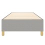Light gray fabric bed frame 90x190 cm by vidaXL, Beds and slatted bases - Ref: Foro24-3120921, Price: 90,37 €, Discount: %