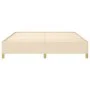 Cream fabric bed frame 180x200 cm by vidaXL, Beds and slatted bases - Ref: Foro24-3120982, Price: 137,77 €, Discount: %