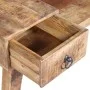 Bank mit Schublade aus massivem Mangoholz 120x36x60 cm von vidaXL, Bänke für Hallen und Lager - Ref: Foro24-243461, Preis: 21...