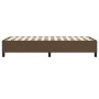Brauner Stoffbettrahmen 100x200 cm von vidaXL, Betten und Lattenroste - Ref: Foro24-3120841, Preis: 85,70 €, Rabatt: %