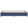 Estructura de cama de tela azul 120x200 cm de vidaXL, Camas y somieres - Ref: Foro24-3120951, Precio: 119,44 €, Descuento: %