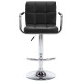 Küchenhocker 2 Einheiten aus schwarzem Kunstleder von vidaXL, Küchenhocker - Ref: Foro24-323624, Preis: 142,48 €, Rabatt: %