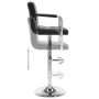 Küchenhocker 2 Einheiten aus schwarzem Kunstleder von vidaXL, Küchenhocker - Ref: Foro24-323624, Preis: 142,48 €, Rabatt: %