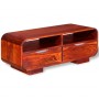 Mesa de centro de madera maciza de sheesham 90x40x35 cm de vidaXL, Mesas de centro - Ref: Foro24-243950, Precio: 167,34 €, De...