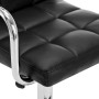 Küchenhocker 2 Einheiten aus schwarzem Kunstleder von vidaXL, Küchenhocker - Ref: Foro24-323624, Preis: 142,48 €, Rabatt: %