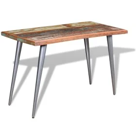 Esstisch aus recyceltem Massivholz, 120 x 60 x 76 cm von vidaXL, Küchen- und Esstische - Ref: Foro24-244242, Preis: 169,62 €,...