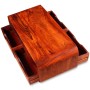 Mesa de centro de madera maciza de sheesham 90x40x35 cm de vidaXL, Mesas de centro - Ref: Foro24-243950, Precio: 167,34 €, De...