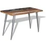 Recycled solid wood dining table 120x60x76 cm by vidaXL, Kitchen and dining tables - Ref: Foro24-244242, Price: 169,62 €, Dis...