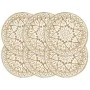 Round placemats 6 pcs white jute 38 cm by vidaXL, Placemats - Ref: Foro24-133867, Price: 26,35 €, Discount: %