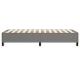 Dark gray fabric bed frame 90x200 cm by vidaXL, Beds and slatted bases - Ref: Foro24-3120831, Price: 115,98 €, Discount: %