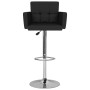 Küchenbarhocker 2 Einheiten aus schwarzem Kunstleder von vidaXL, Küchenhocker - Ref: Foro24-323654, Preis: 167,14 €, Rabatt: %