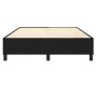 Estructura de cama de tela negro 140x190 cm de vidaXL, Camas y somieres - Ref: Foro24-3120856, Precio: 116,41 €, Descuento: %