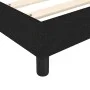 Black fabric bed frame 140x190 cm by vidaXL, Beds and slatted bases - Ref: Foro24-3120856, Price: 117,61 €, Discount: %