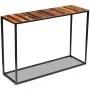 Solid recycled wood console table 110x35x76 cm by vidaXL, Side tables - Ref: Foro24-243337, Price: 86,68 €, Discount: %