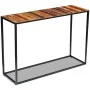 Solid recycled wood console table 110x35x76 cm by vidaXL, Side tables - Ref: Foro24-243337, Price: 86,68 €, Discount: %